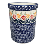 Utensil Holder, 7" in "Flower Power" by Manufaktura | P082T-JS14