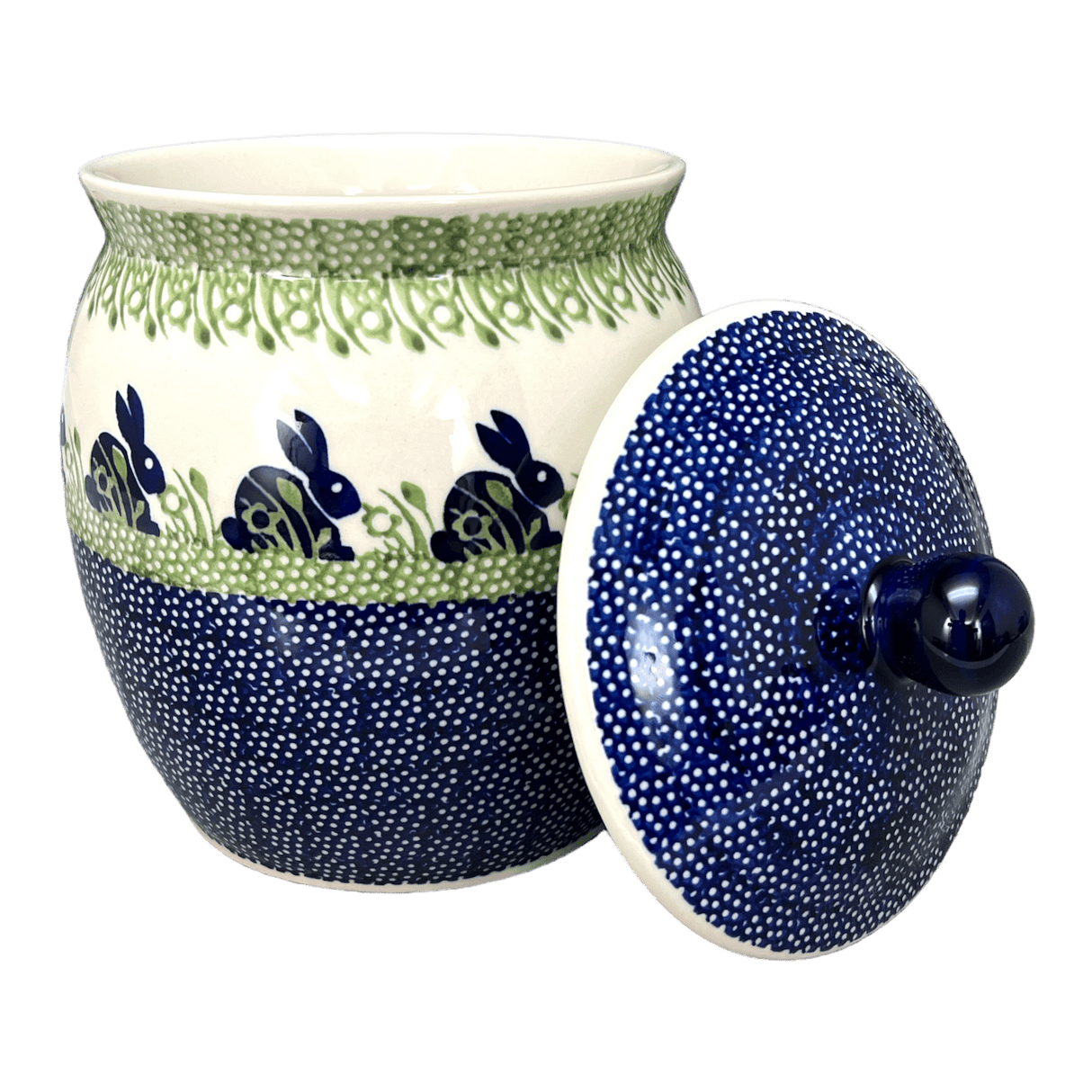 Canister, 3 Liter in "Bunny Love" by Manufaktura | P083T-P324