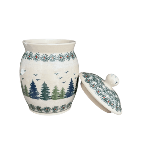 Canister, 0.5 Liter in "Pine Forest" by Manufaktura | P087S-PS29