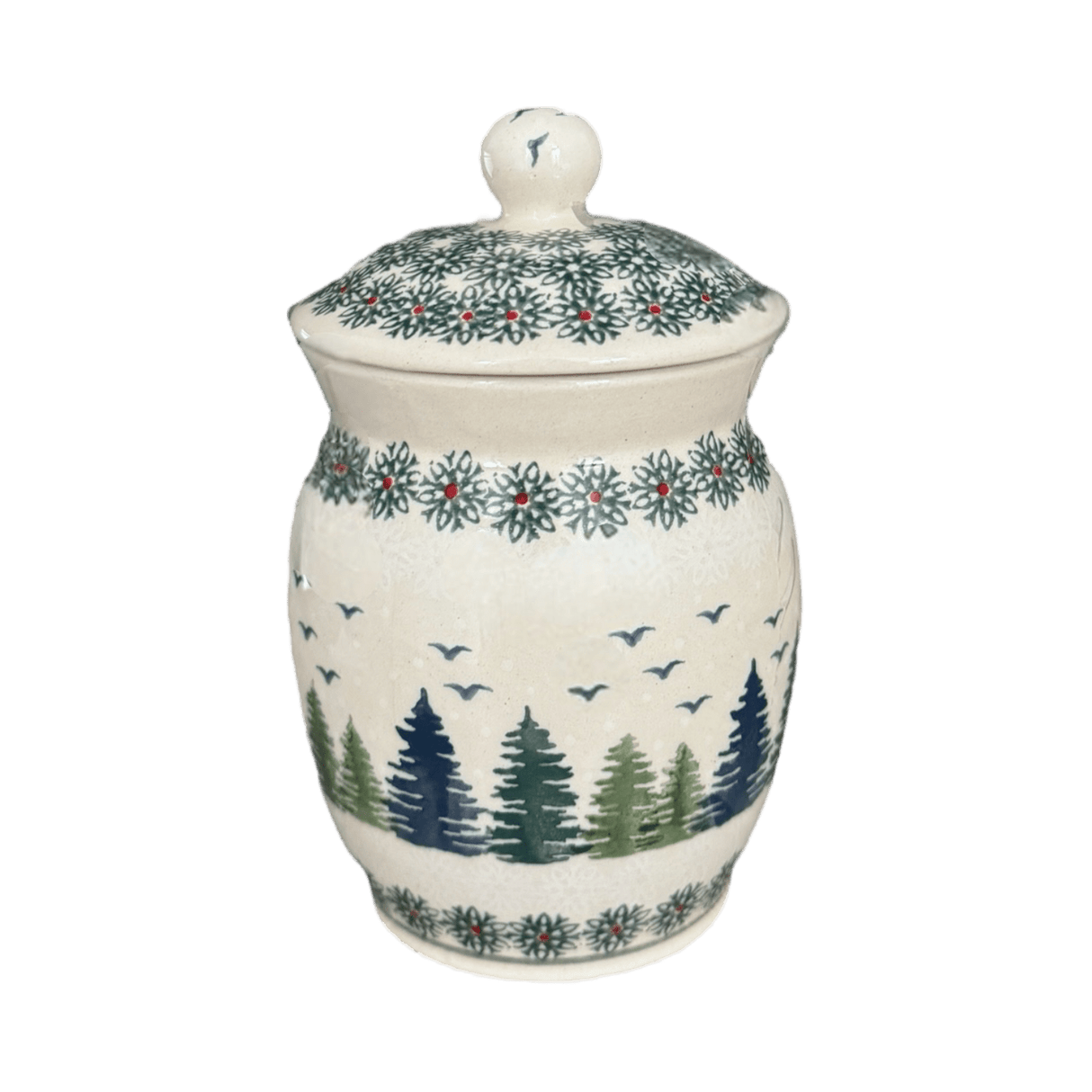 Canister, 0.5 Liter in "Pine Forest" by Manufaktura | P087S-PS29