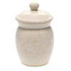 Polish Pottery 0.5 Liter Canister (Duet in Lace) | P087S-SB02 at PolishPotteryOutlet.com