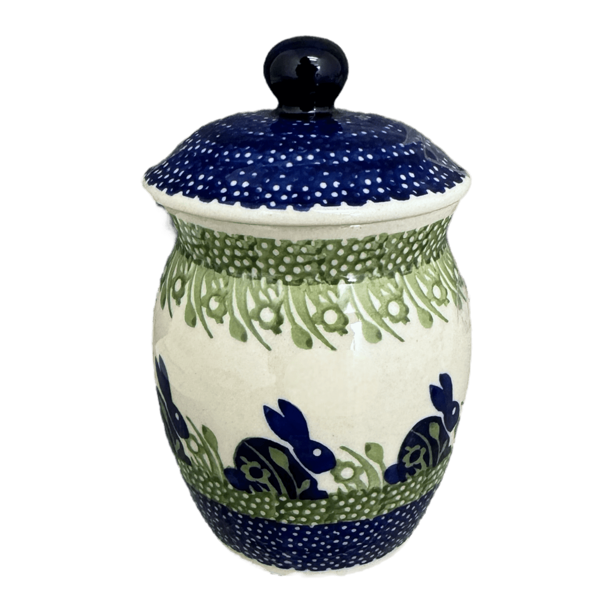 Canister, 0.5 Liter in "Bunny Love" by Manufaktura | P087T-P324