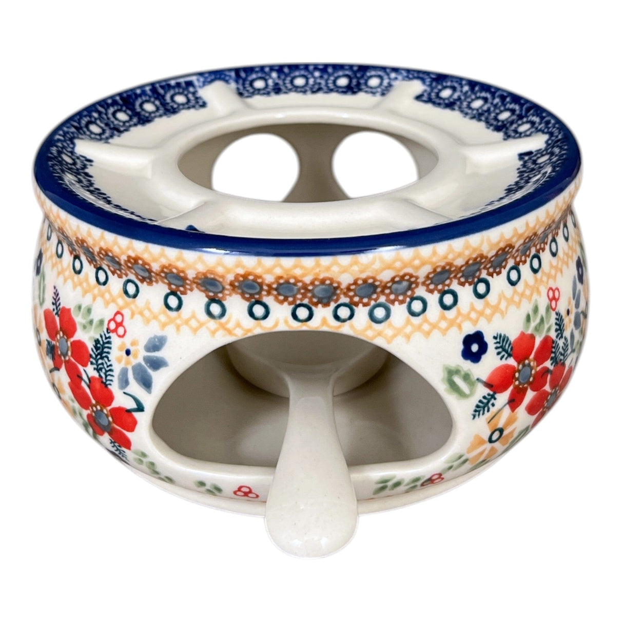 Aromatherapy Warmer, 7.5" in "Ruby Duet" by Manufaktura | P089S-DPLC