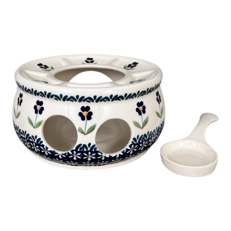 Aromatherapy Warmer, 7.5" in "Forget Me Not" by Manufaktura | P089T-ASS