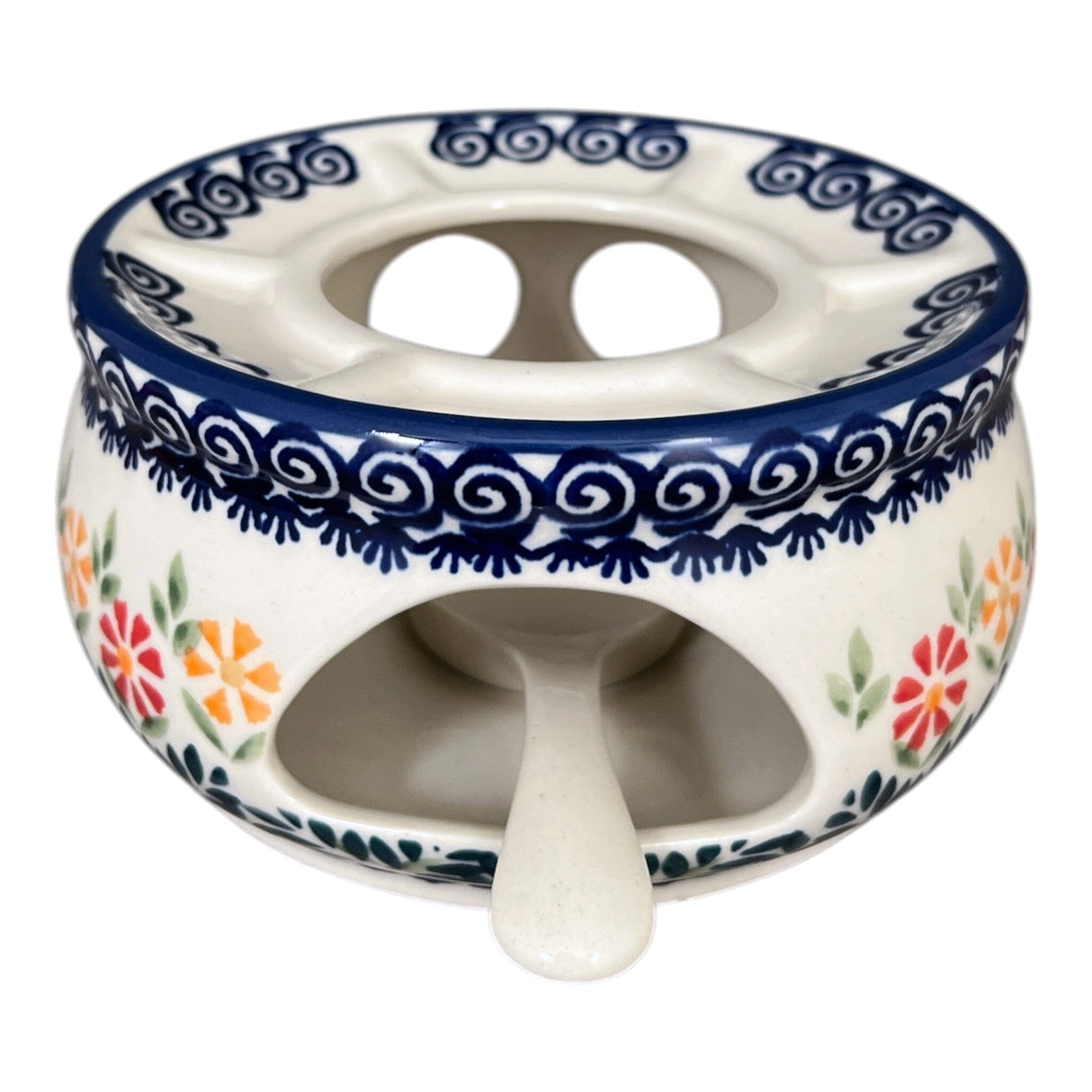 Aromatherapy Warmer, 7.5" in "Flower Power" by Manufaktura | P089T-JS14