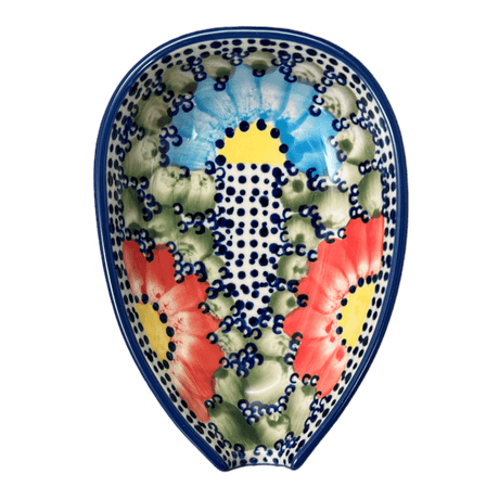 Spoon Rest, Small, 3.5" in "Fiesta" by Manufaktura | P093U-U1