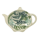 Saucer, Teapot, 4.25" x 3.25" in "Scattered Ferns" by Manufaktura | P094S-GZ39