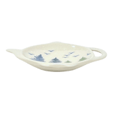 Saucer, Teapot, 4.25" x 3.25" in "Pine Forest" by Manufaktura | P094S-PS29