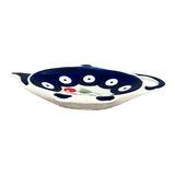 Saucer, Teapot, 4.25" x 3.25" in "Cherry Dot" by Manufaktura | P094T-70WI