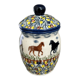 Canister, 0.25 Liter in "Wild Horses" by Manufaktura | P095S-INK1
