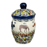 Canister, 0.25 Liter in "Wild Horses" by Manufaktura | P095S-INK1