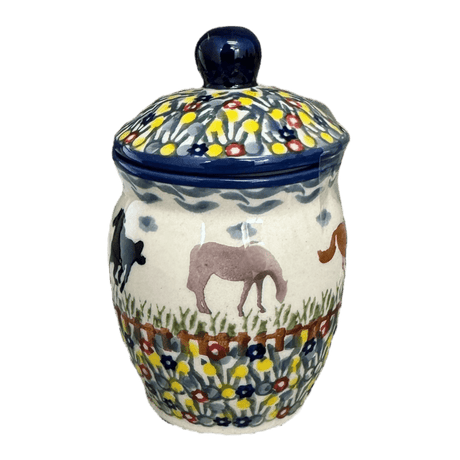 Canister, 0.25 Liter in "Wild Horses" by Manufaktura | P095S-INK1