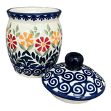 Canister, 0.25 Liter in "Flower Power" by Manufaktura | P095T-JS14