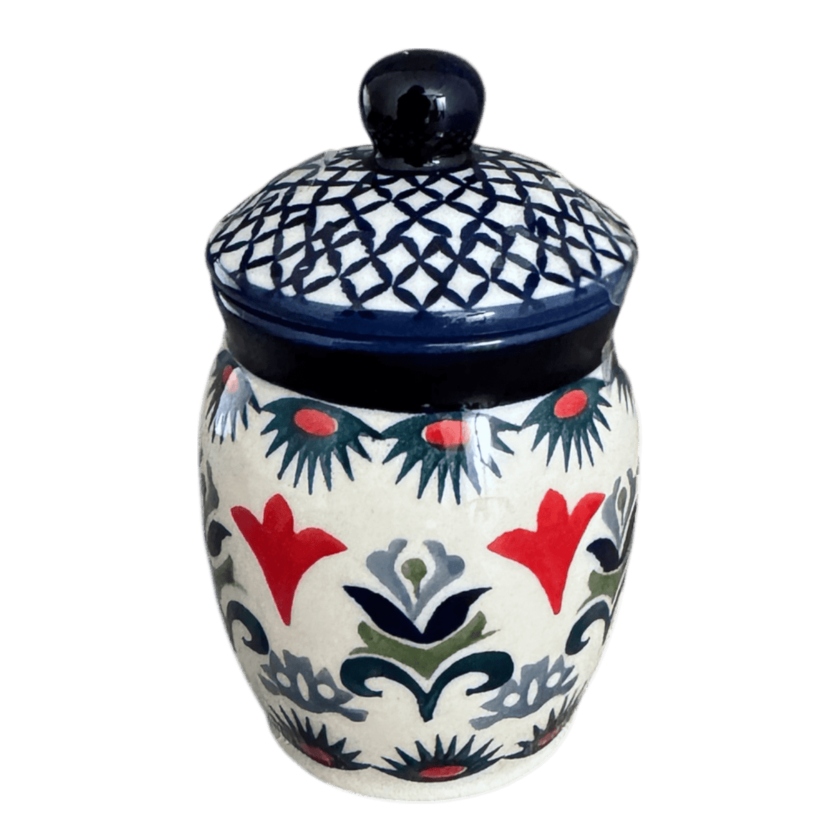 Canister, 0.25 Liter in "Scandinavian Scarlet" by Manufaktura | P095U-P295