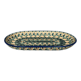 Plate, Oval, 6" x 9" in "Perennial Garden" by Manufaktura | P097S-LM