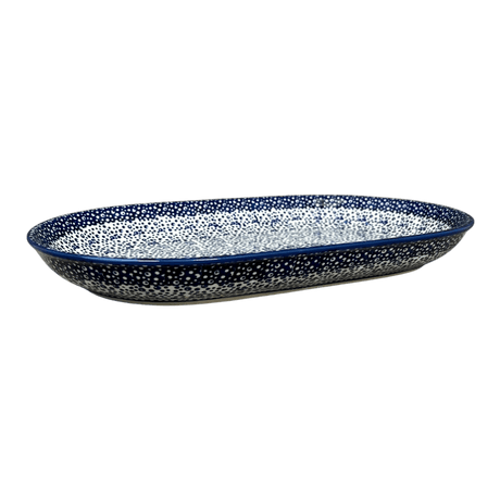 Platter, Oval, 8" x 13" in "Sea Foam" by Manufaktura | P101T-MAGM