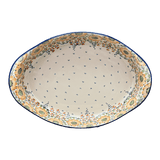 Baker, Oval, Large 10.25" x 15.5" in "Autumn Harvest" by Manufaktura | P102S-LB