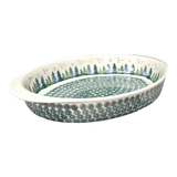 Baker, Oval, Large 10.25" x 15.5" in "Pine Forest" by Manufaktura | P102S-PS29