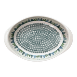 Baker, Oval, Large 10.25" x 15.5" in "Pine Forest" by Manufaktura | P102S-PS29