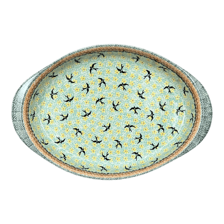 Baker, Oval, Large 10.25" x 15.5" in "Capistrano" by Manufaktura | P102S-WK59