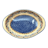 Baker, Oval, Large 10.25" x 15.5" in "Butterfly Bliss" by Manufaktura | P102S-WK73