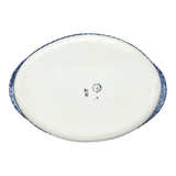 Baker, Oval, Large 10.25" x 15.5" in "Flower Power" by Manufaktura | P102T-JS14