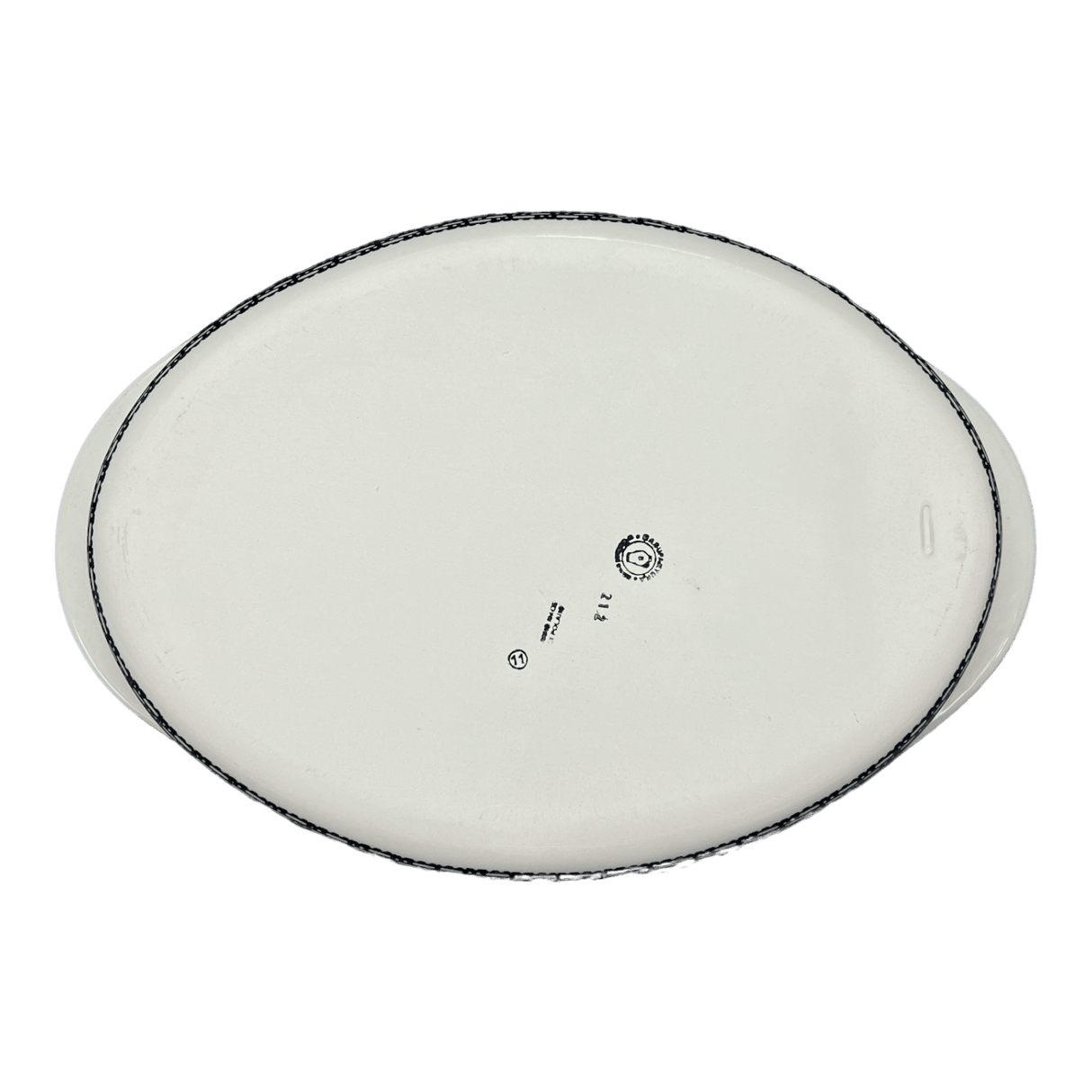 Baker, Oval, Large 10.25" x 15.5" in "Metro" by Manufaktura | P102T-WCZM