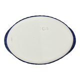 Baker, Oval, Large 10.25" x 15.5" in "Peacock Dot" by Manufaktura | P102U-54K