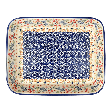 Baker, Rectangular, 8"x10" in "Wildflower Delight" by Manufaktura | P103S-P273