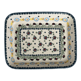 Baker, Rectangular, Shallow, 8"x10" in "Lady Bugs" by Manufaktura | P103T-IF45