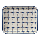 Baker, Rectangular, Shallow, 8"x10" in "Diamond Quilt" by Manufaktura | P103U-AS67