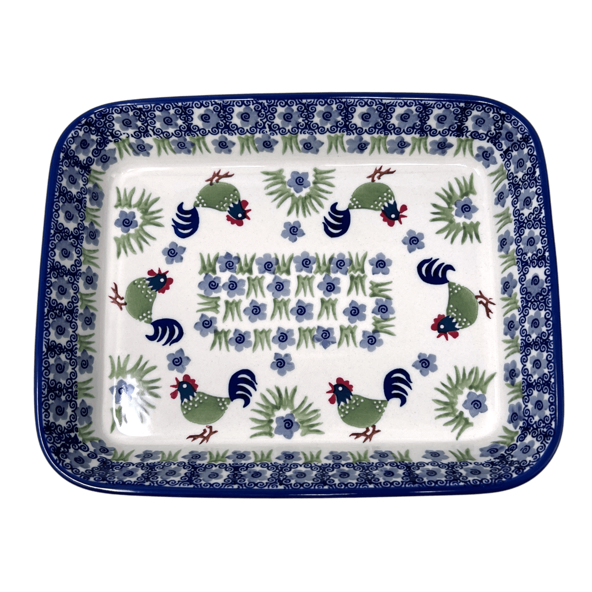 Baker, Rectangular, Shallow, 8"x10" in "Rise & Shine" by Manufaktura | P103U-P319
