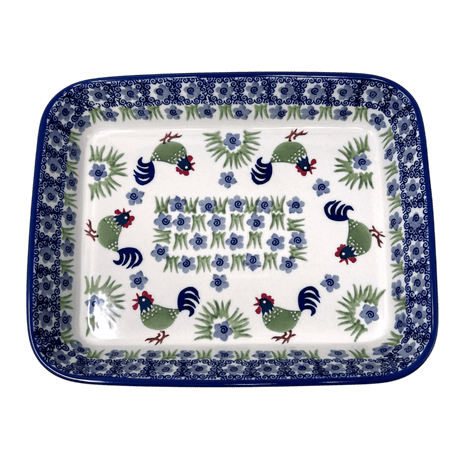 Baker, Rectangular, Shallow, 8"x10" in "Rise & Shine" by Manufaktura | P103U-P319