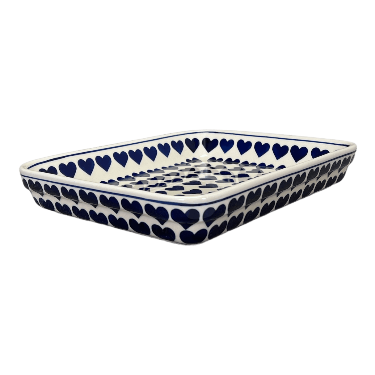 Baker, Rectangular, Shallow, 9" x 11" in "Whole Hearted" by Manufaktura | P104T-SEDU
