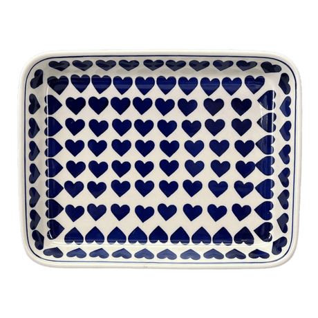 Baker, Rectangular, Shallow, 9" x 11" in "Whole Hearted" by Manufaktura | P104T-SEDU