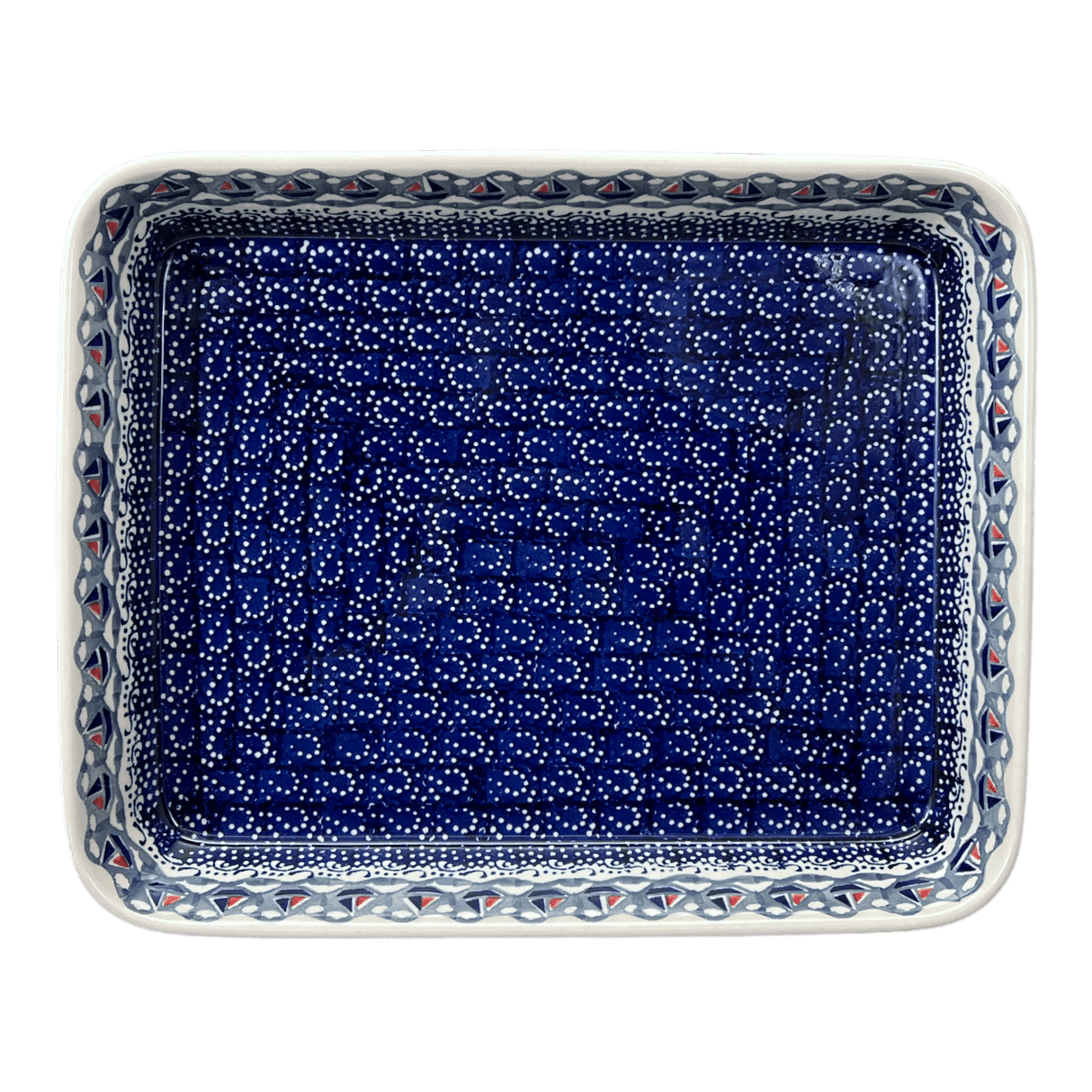 Baker, Rectangular, Shallow 10" x 13" in "Smooth Sailing" by Manufaktura | P105T-DPMA