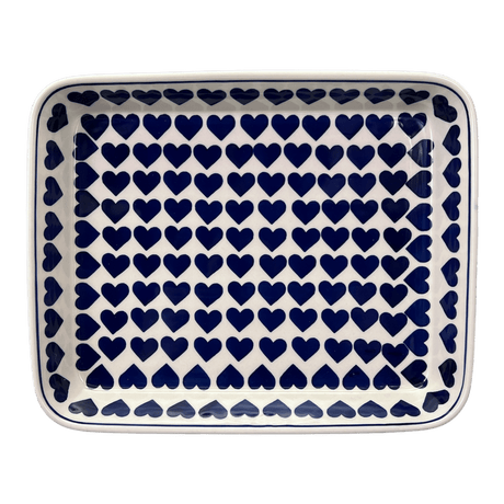 Baker, Rectangular, 10" x 13" in "Whole Hearted" by Manufaktura | P105T-SEDU