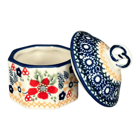 Box, Mini Pretzel, 2.75" in "Ruby Bouquet" by Manufaktura | P106S-DPCS