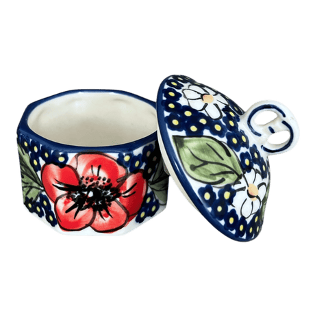 Box, Mini Pretzel, 2.75" in "Poppies & Posies" by Manufaktura | P106S-IM02