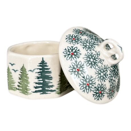 Box, Mini Pretzel, 2.75" in "Pine Forest" by Manufaktura | P106S-PS29