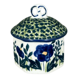 Box, Mini Pretzel, 2.75" in "Bouncing Blue Blossoms" by Manufaktura | P106U-IM03