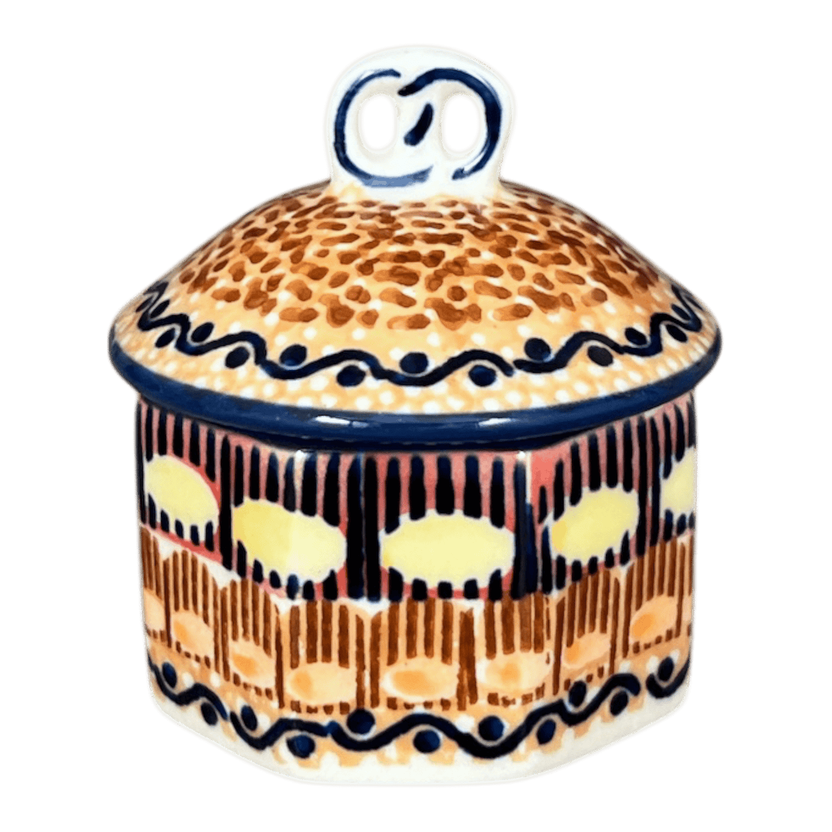 Box, Mini Pretzel, 2.75" in "Desert Sunrise" by Manufaktura | P106U-KLJ
