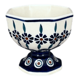 Cup, Ice Cream, 4" in "Floral Peacock" by Manufaktura | P113T-54KK