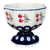 Cup, Ice Cream, 4" in "Cherry Dot" by Manufaktura | P113T-70WI