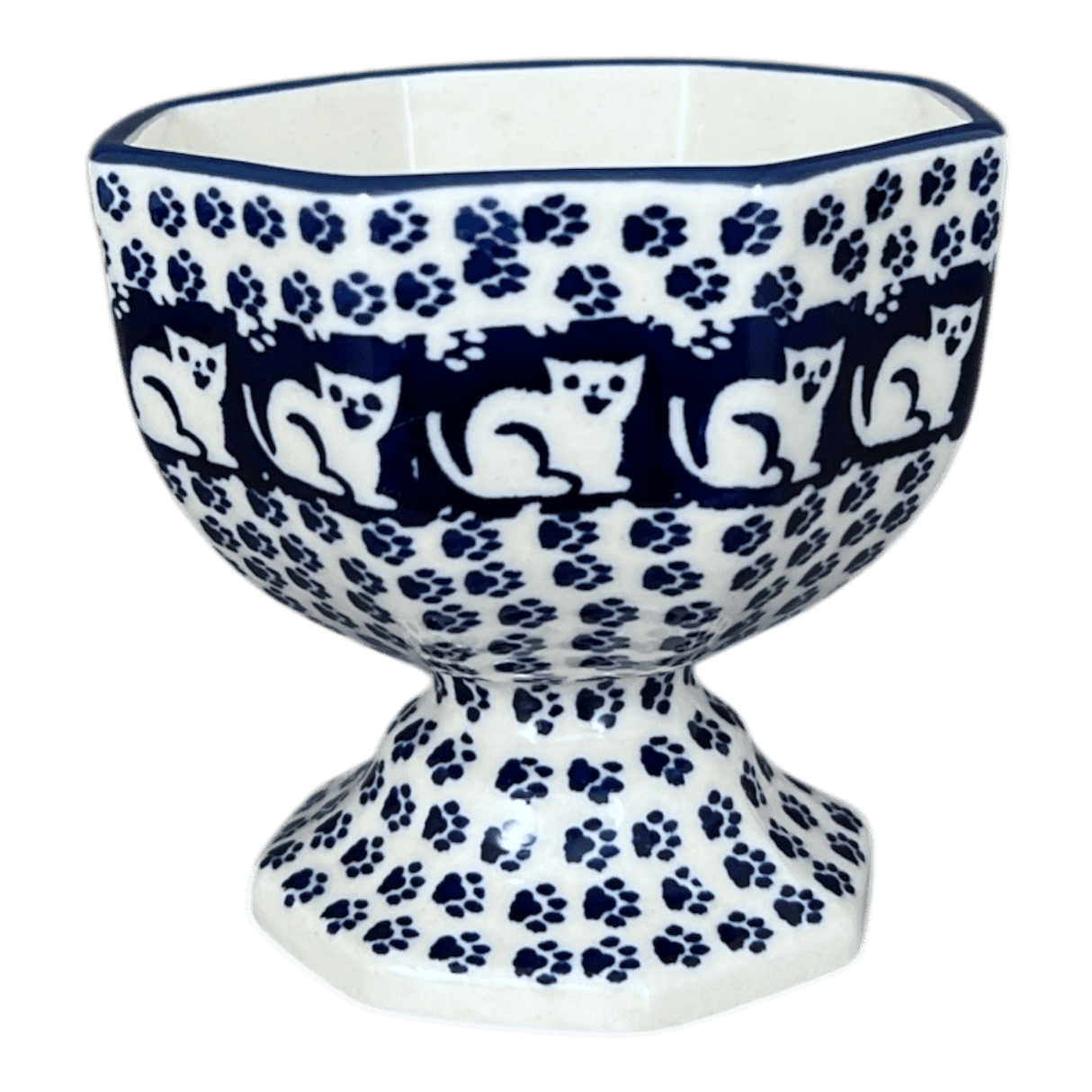 Cup, Ice Cream, 4" in "Kitty Cat Path" by Manufaktura | P113T-KOT6