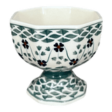 Cup, Ice Cream, 4" in "Woven Pansies" by Manufaktura | P113T-RV
