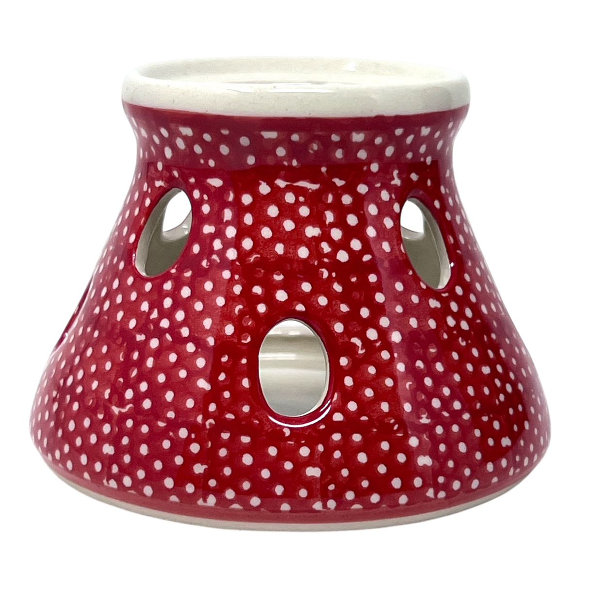 Heater/Warmer, Small 3" in "Red Sky at Night" by Manufaktura | P137T-WCZE