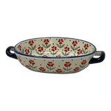 Baker, Oval, Handles, Small 8.5" x 4.75" in "Simply Beautiful" by Manufaktura | P138T-AC61