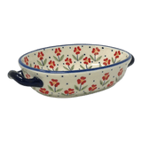 Baker, Oval, Handles, Small 8.5" x 4.75" in "Simply Beautiful" by Manufaktura | P138T-AC61