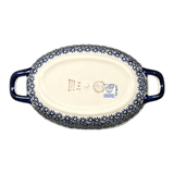 Baker, Oval, Handles, Small 8.5" x 4.75" in "Lily of the Valley" by Manufaktura | P138T-ASD